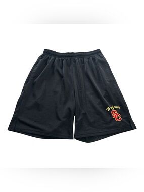 USC Trojans Athletics Mesh Gym Shorts Black Men’s Large Team Trojan Athletic